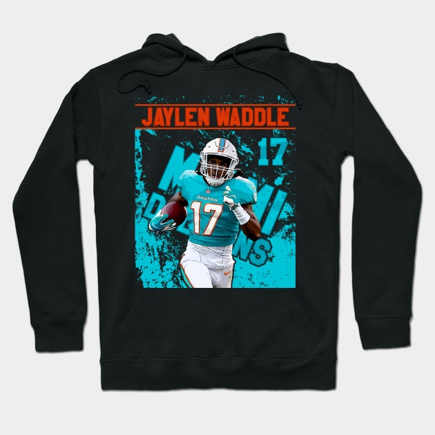 Jaylen waddle || miami dolphins Hoodie by Aloenalone